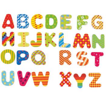 字母贴冰箱贴1开发236周岁半幼儿园早教智力拼音启蒙认知磁力贴教学